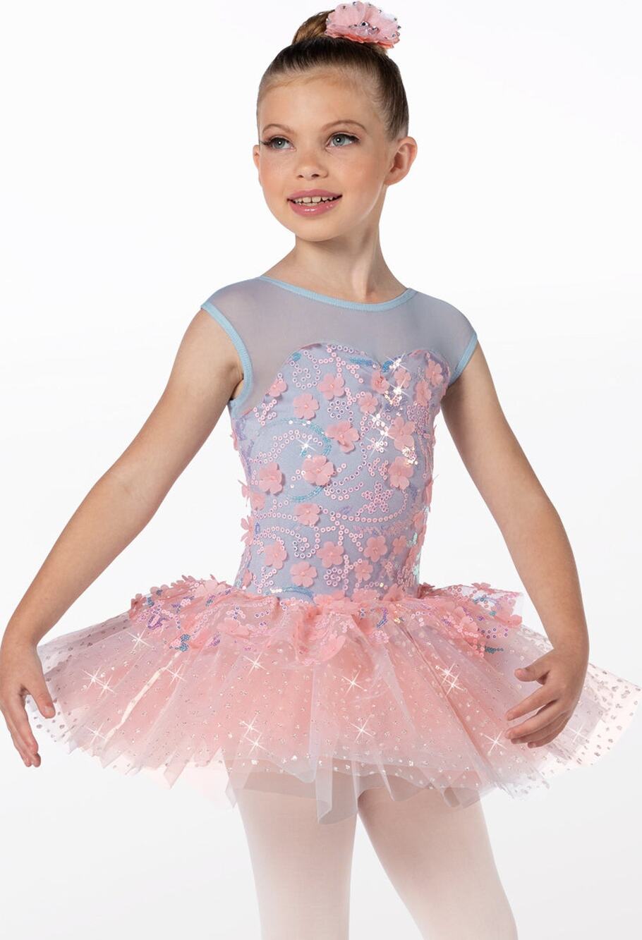 Dance Costume Weissman 14394 XS Child Light Pink Ballet Tap